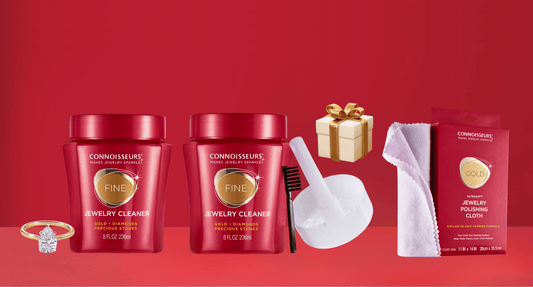 مجموعة تنظيف الذهب والمجوهرات + هدية Gold & Jewelry Cleaning Kit + Free Gift